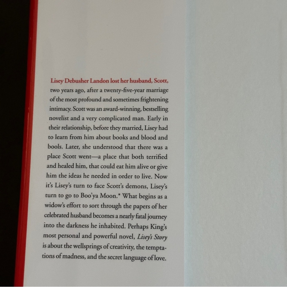 Lisey's Story: A Novel by Stephen King | Fiction | Hardcover Book - Picture 8 of 11